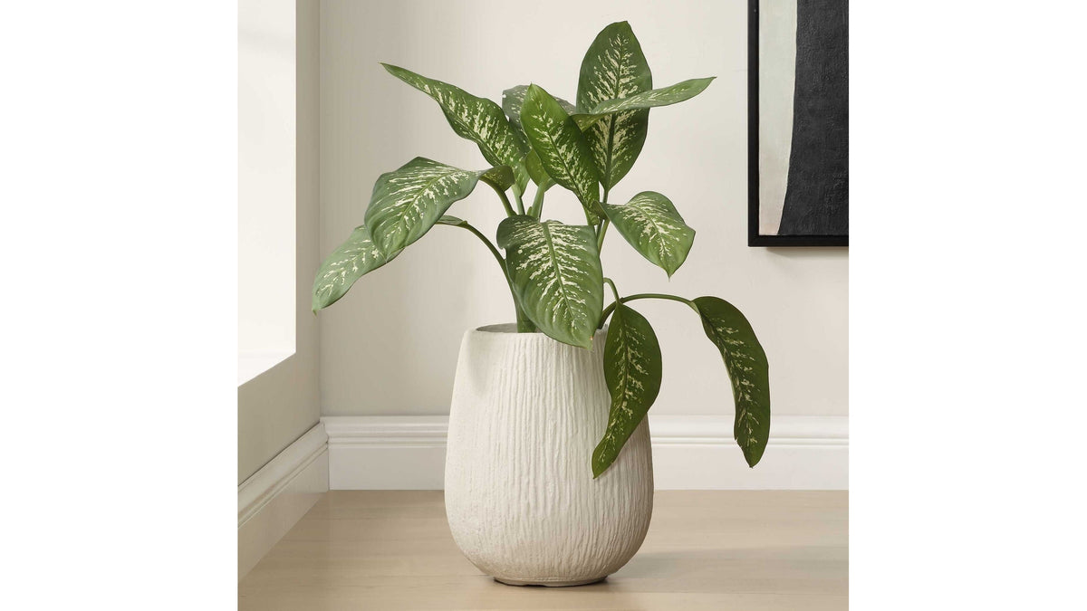 Rustic Ridge - Outdoor Planter - Off-White