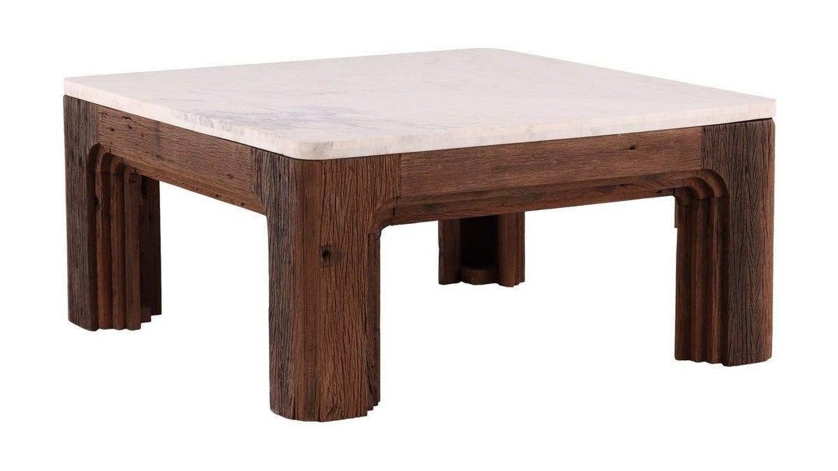 Williams - Coffee Table - Dark Brown / Beige