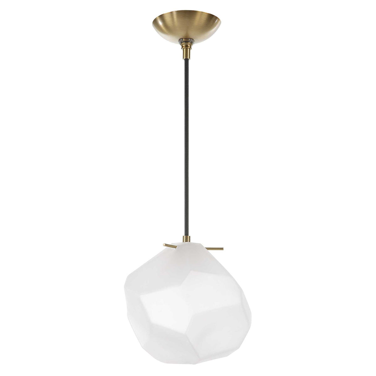 Geodesic - 1 Light Mini Pendant - White