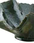 Verdant Bloom - Outdoor Bowl - Emerald Green
