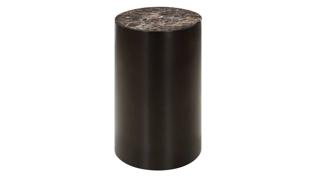Welling - Modern Metal Side Table - Black