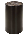 Welling - Modern Metal Side Table - Black