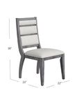 Nylah - Chair - Silver