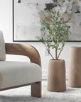 Ridge - Vases (Set of 2) - Light Brown