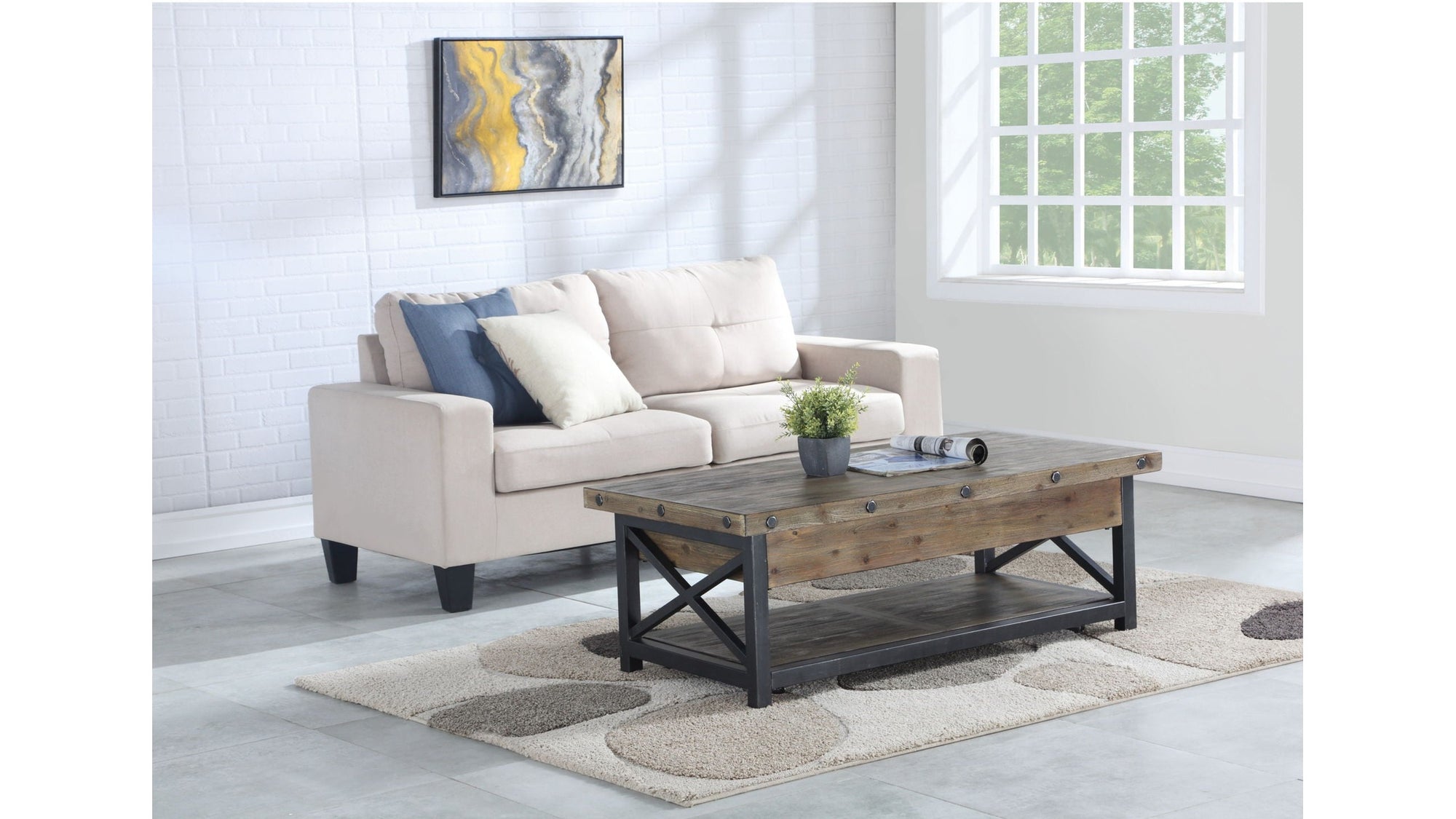 Carpenter - Rectangular Lift-Top Coffee Table