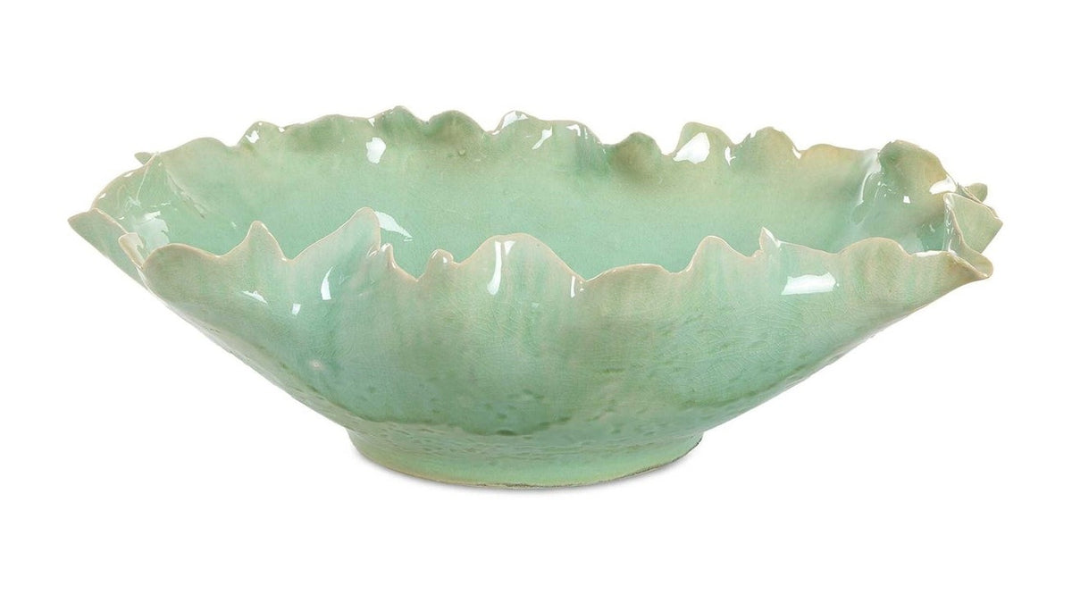 Lila - Glass Bowl - Green