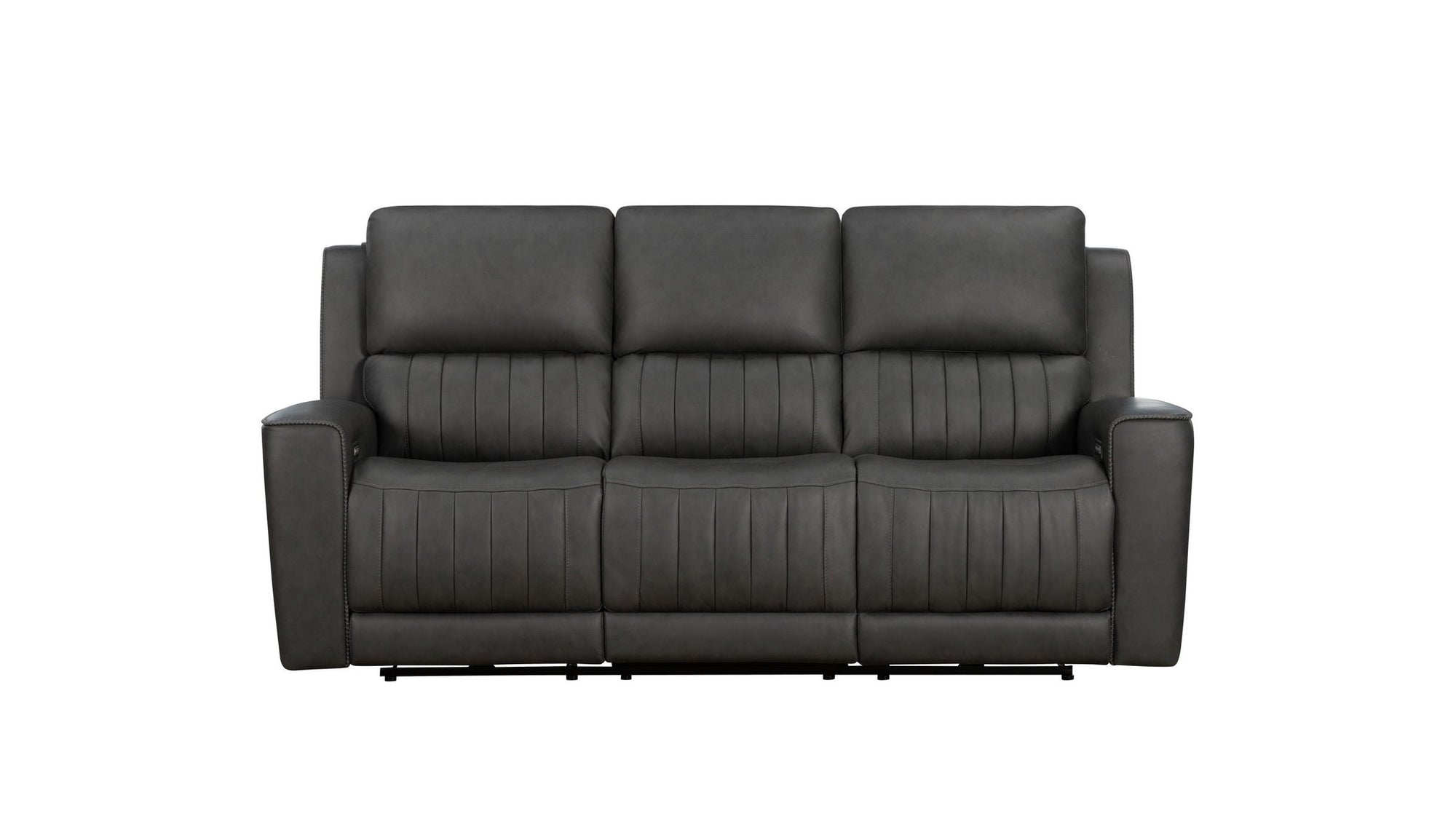Pierce - Power Sofa With Power Recline, Power Headrest Drop Down Table With Two Cup Holders -Zero Gravity, Lumbar