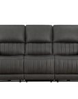 Pierce - Power Sofa With Power Recline, Power Headrest Drop Down Table With Two Cup Holders -Zero Gravity, Lumbar