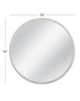 Bechet - Wall Mirror - White
