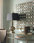 Dinuba - Mirror - Antique Silver Champagne