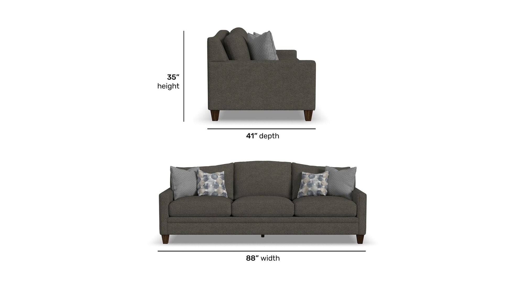 Lottie - Fabric Sofa