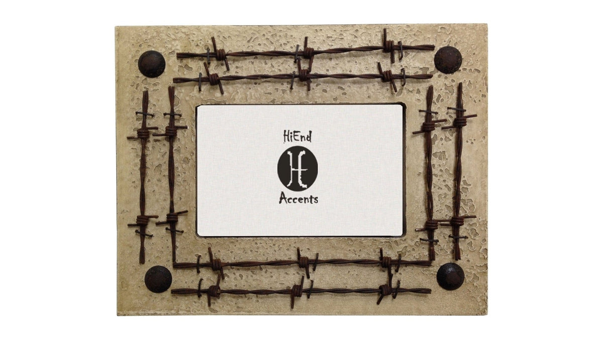 Barbwire - 4" x 6" Double Barbwire 4 Per Carton - Cream