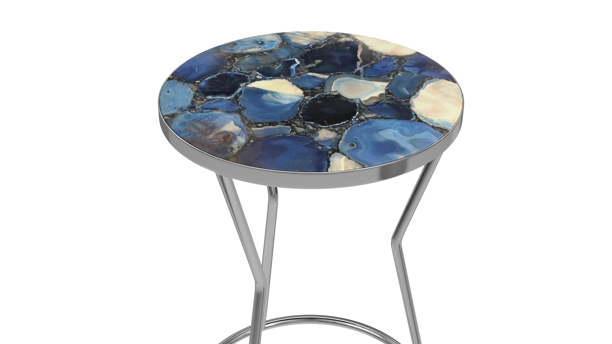 Lauer - Accent Table - Silver