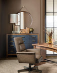 Melange - Romano Writing Desk - Light Brown