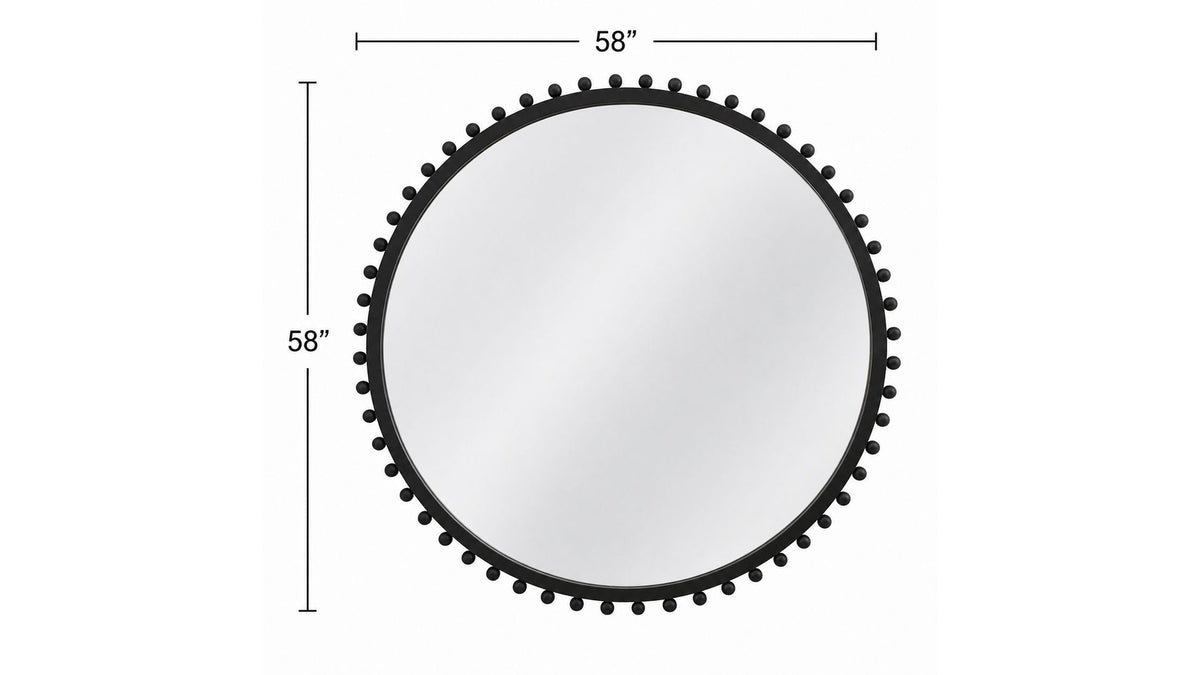 Irinia - Wall Mirror - Black