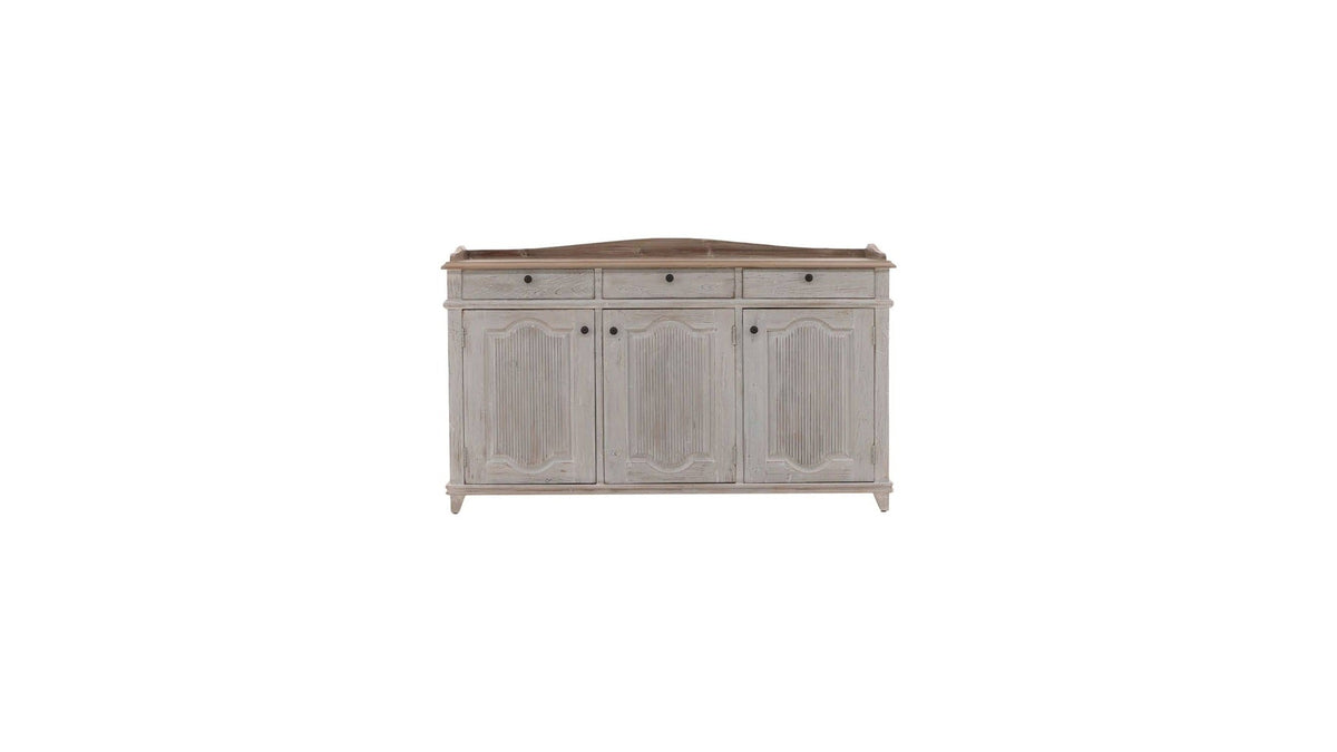 Old Country - Sideboard - Light Gray / Light Brown