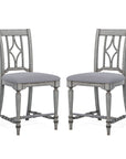 Plymouth - Counter Chair Set of 2 - Gray