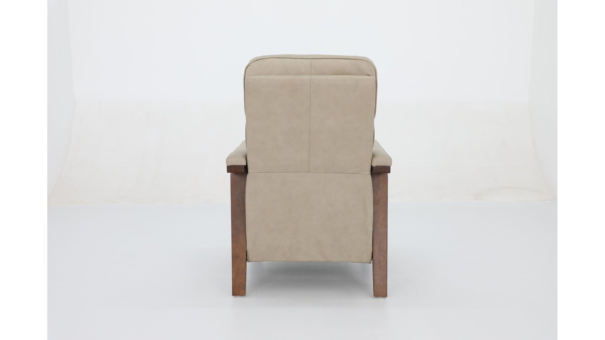 Ashland B - Recliner Push Thru The Arm - Cashmere-Stone