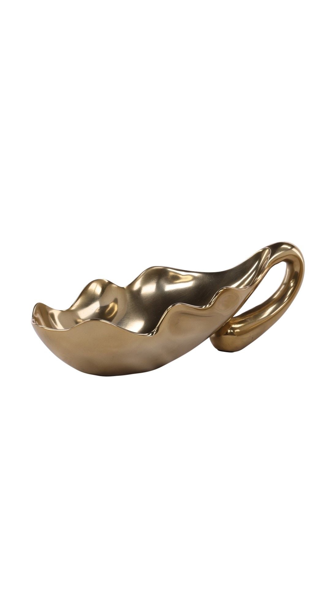 Elongated Bowl Set (Set of 2) - Bronze / Gold