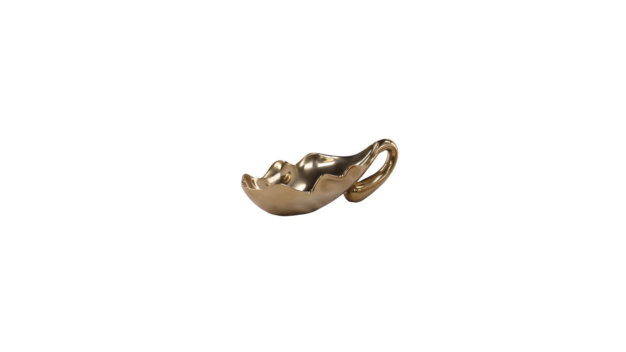 Elongated Bowl Set Set of 2 - Bronze / Gold
