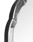 Brayden - Frameless Arched Mirror - Silver