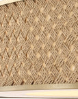 Pinchot - 4 Light Rattan Drum Pendant - Brown