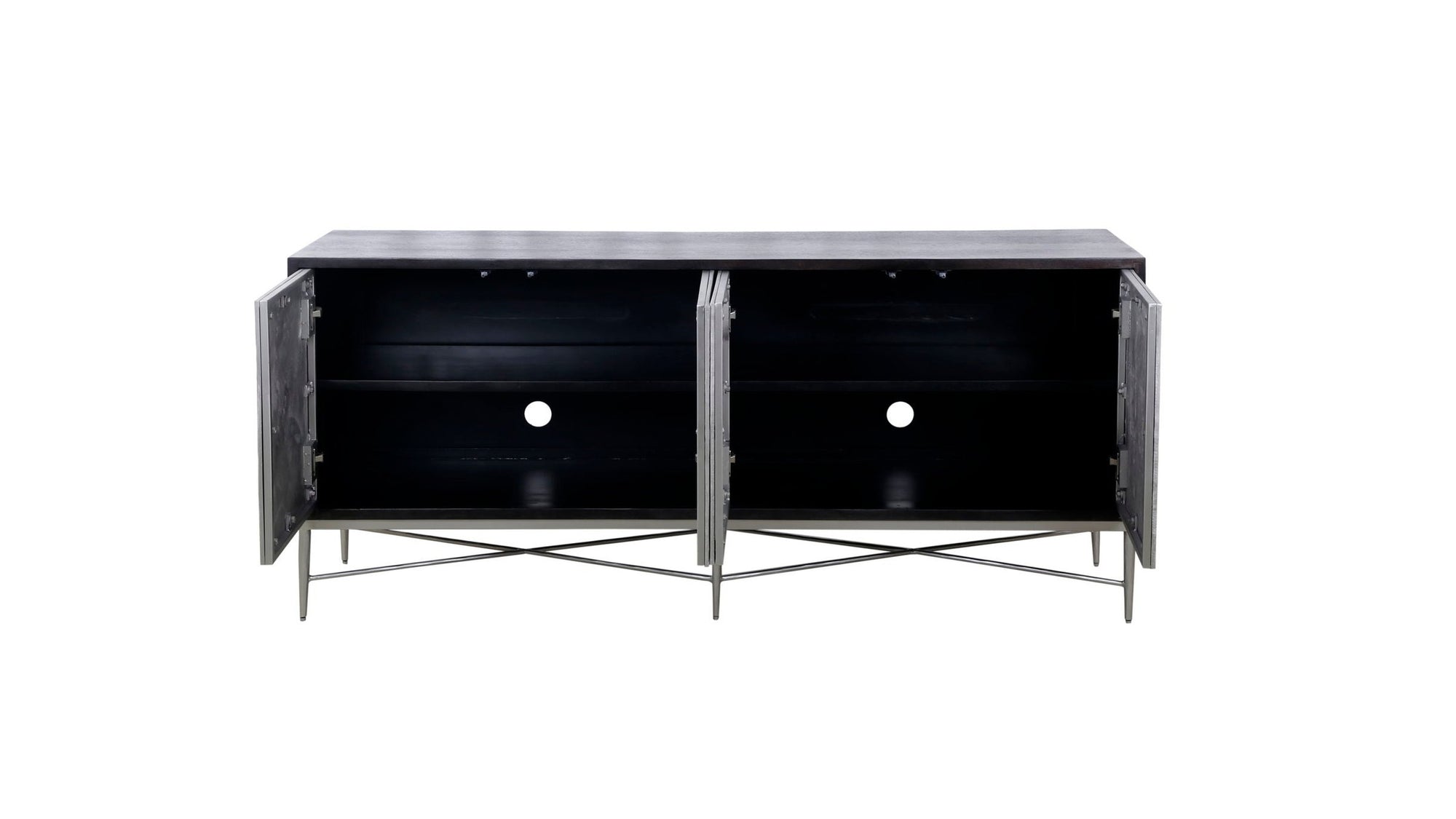 Lumina - Server - Ebny Mano / Silver Cast Aluminum