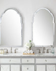 Brayden - Frameless Arched Mirror - Silver