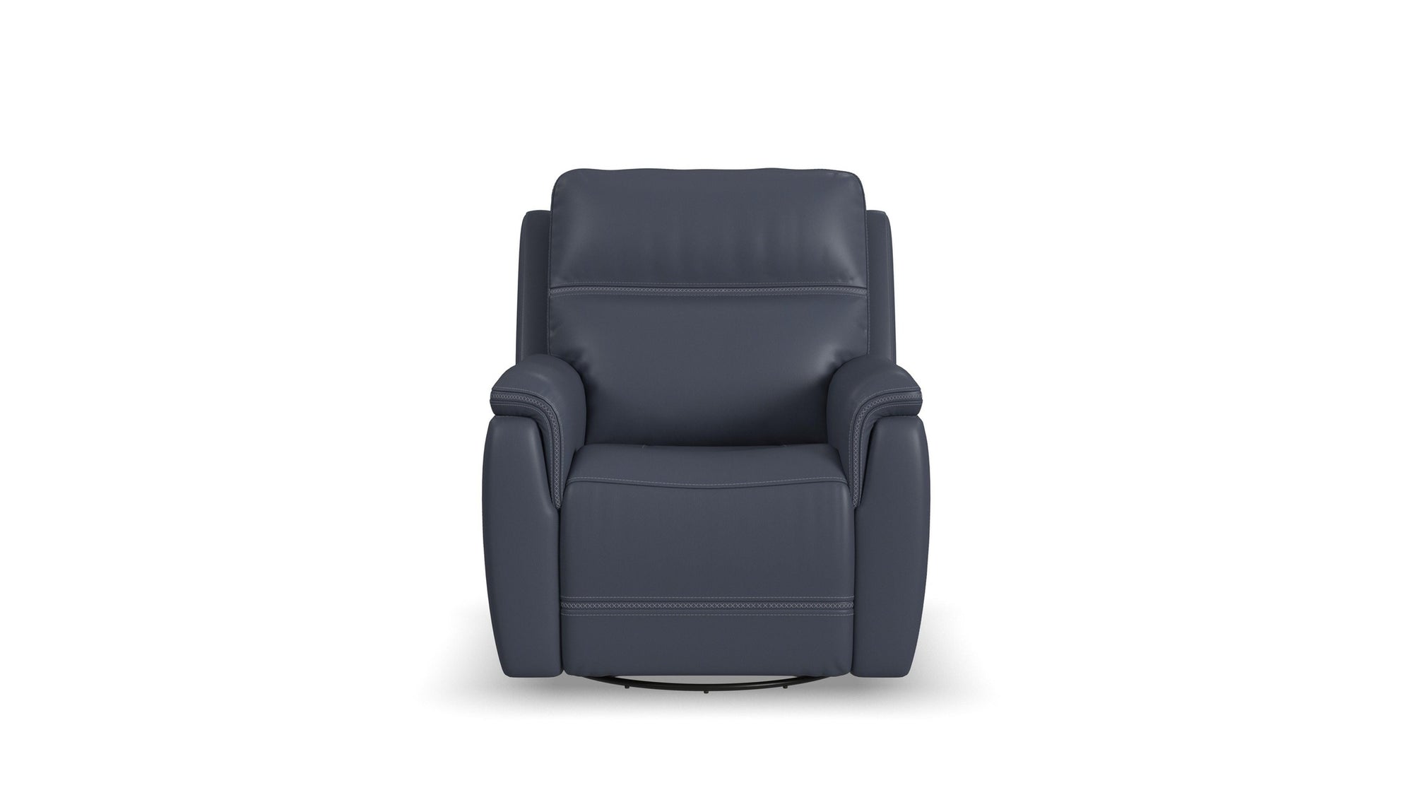 Sawyer - Swivel Glider With Power Headrest, Lumbar, Heat &amp; Massage