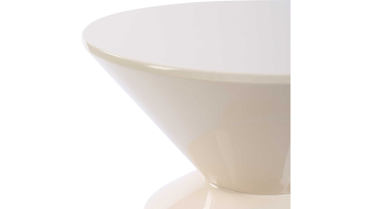 Lyford - Modern Accent Table - White