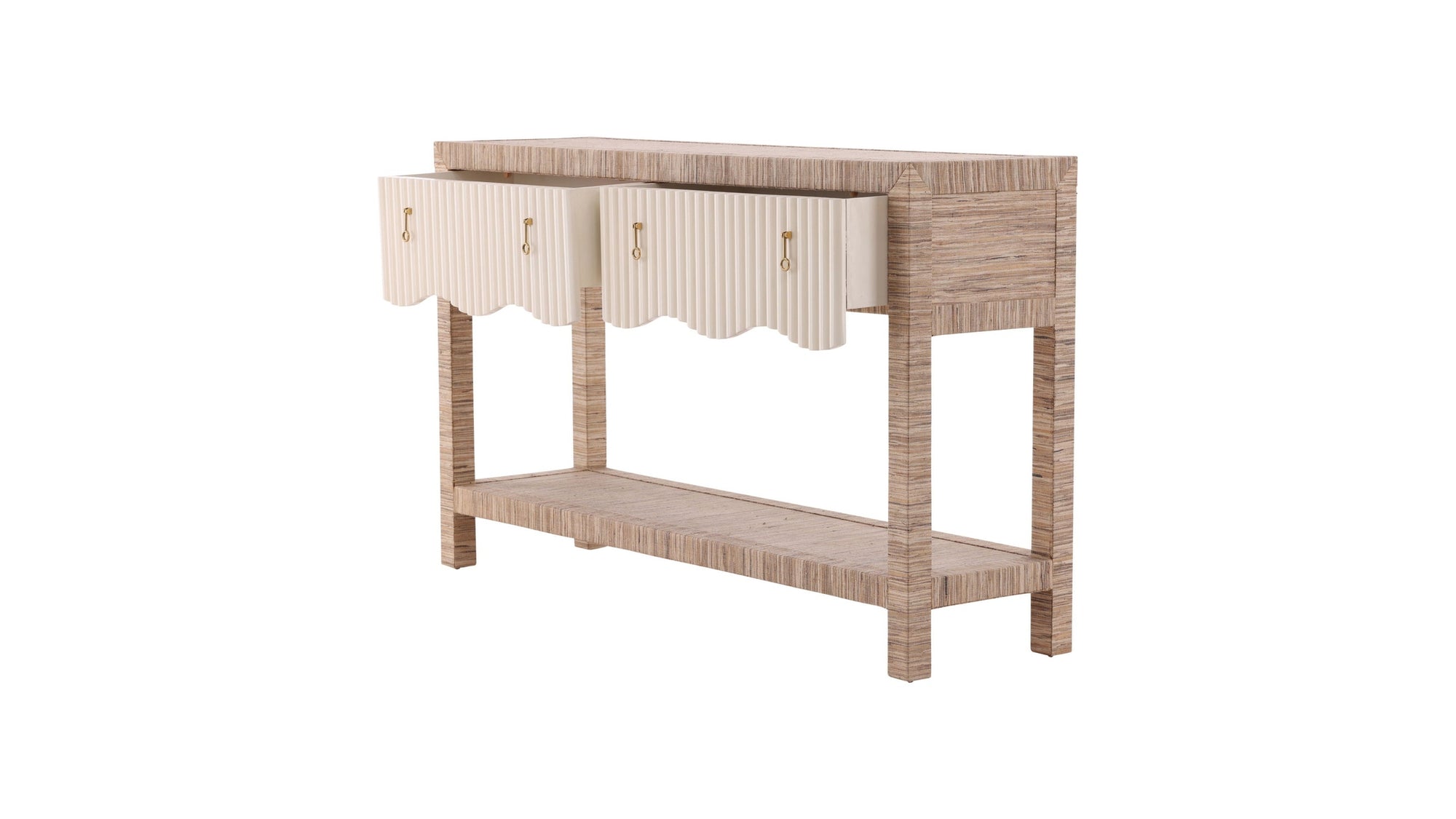 Lily's - Console - Light Brown / White