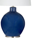 Navy Sphere Table Lamp - Navy