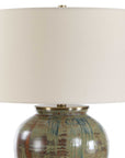 Olisa - Table Lamp - Brown Green