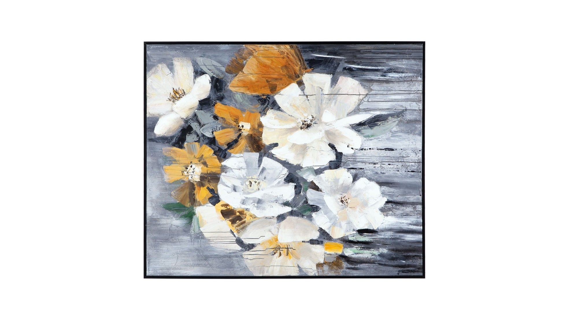 Celedon Canvas Art - Dark Gray