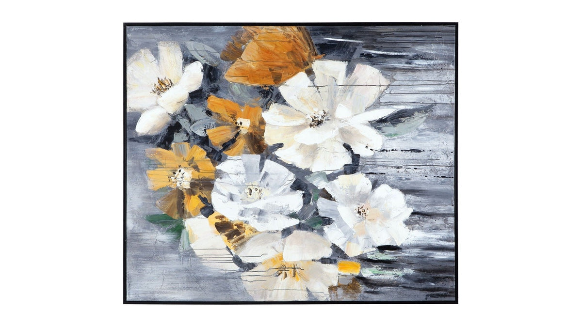 Celedon Canvas Art - Dark Gray