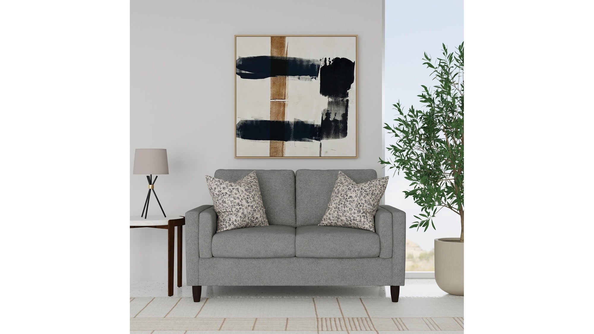 Thomas - Fabric Loveseat