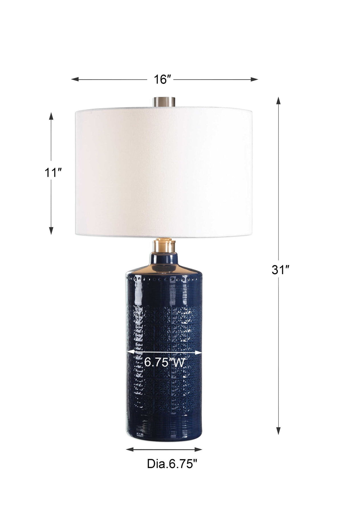 Thalia - Table Lamp - Royal Blue