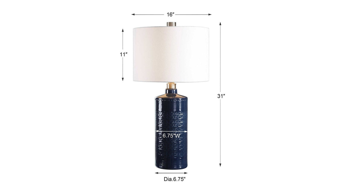 Thalia - Table Lamp - Royal Blue