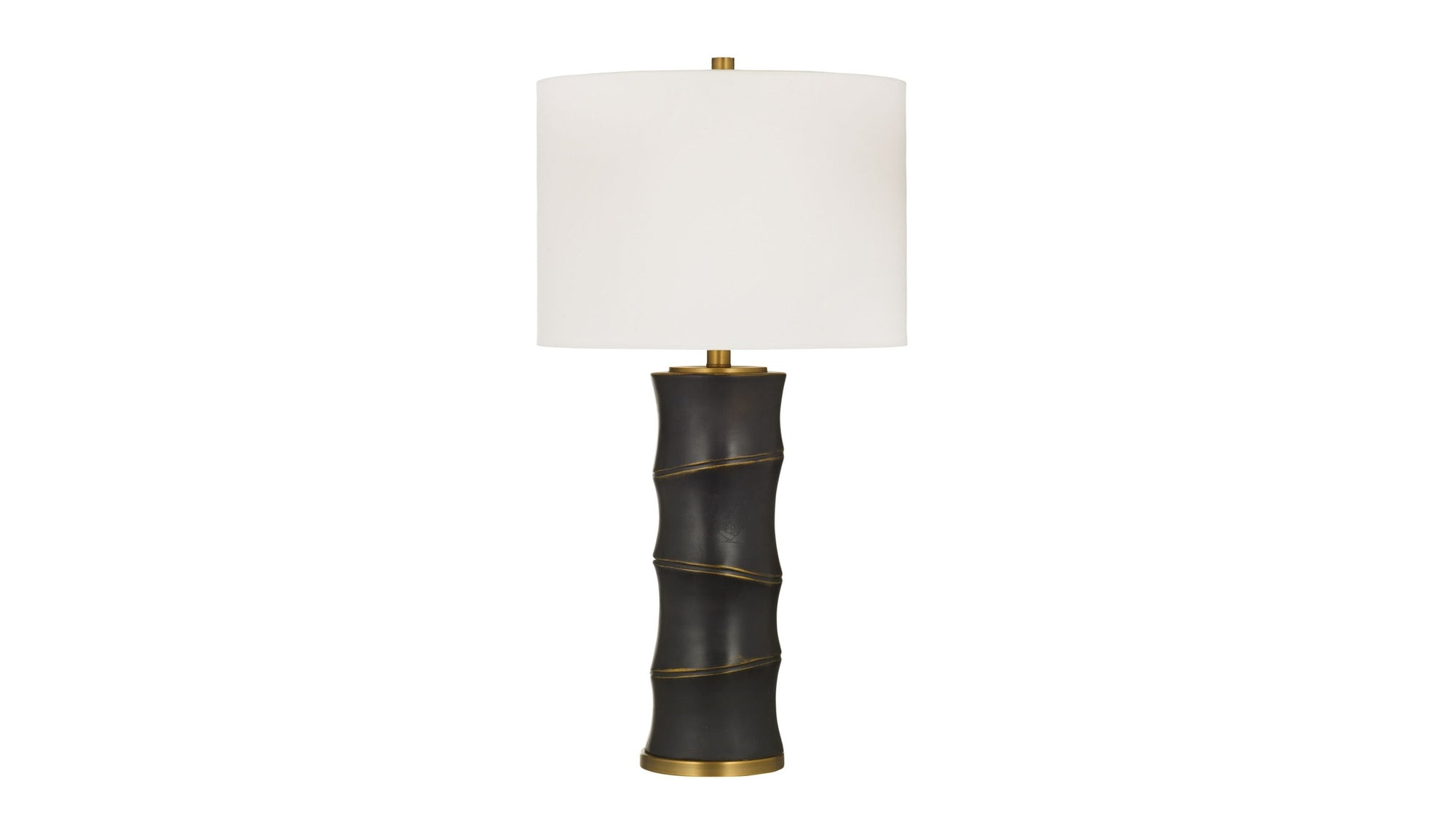 Berkshire - Table Lamp - Rich Black / Gold Highlights