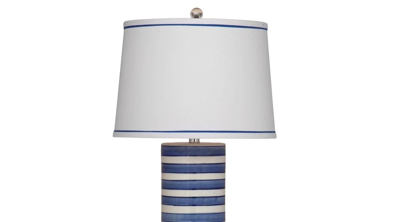 Regatta - Stripe Table Lamp - Blue