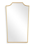 Demure - Antique Gold Mirror - Gold