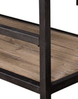 Sherwin - Industrial Etagere - Light Brown