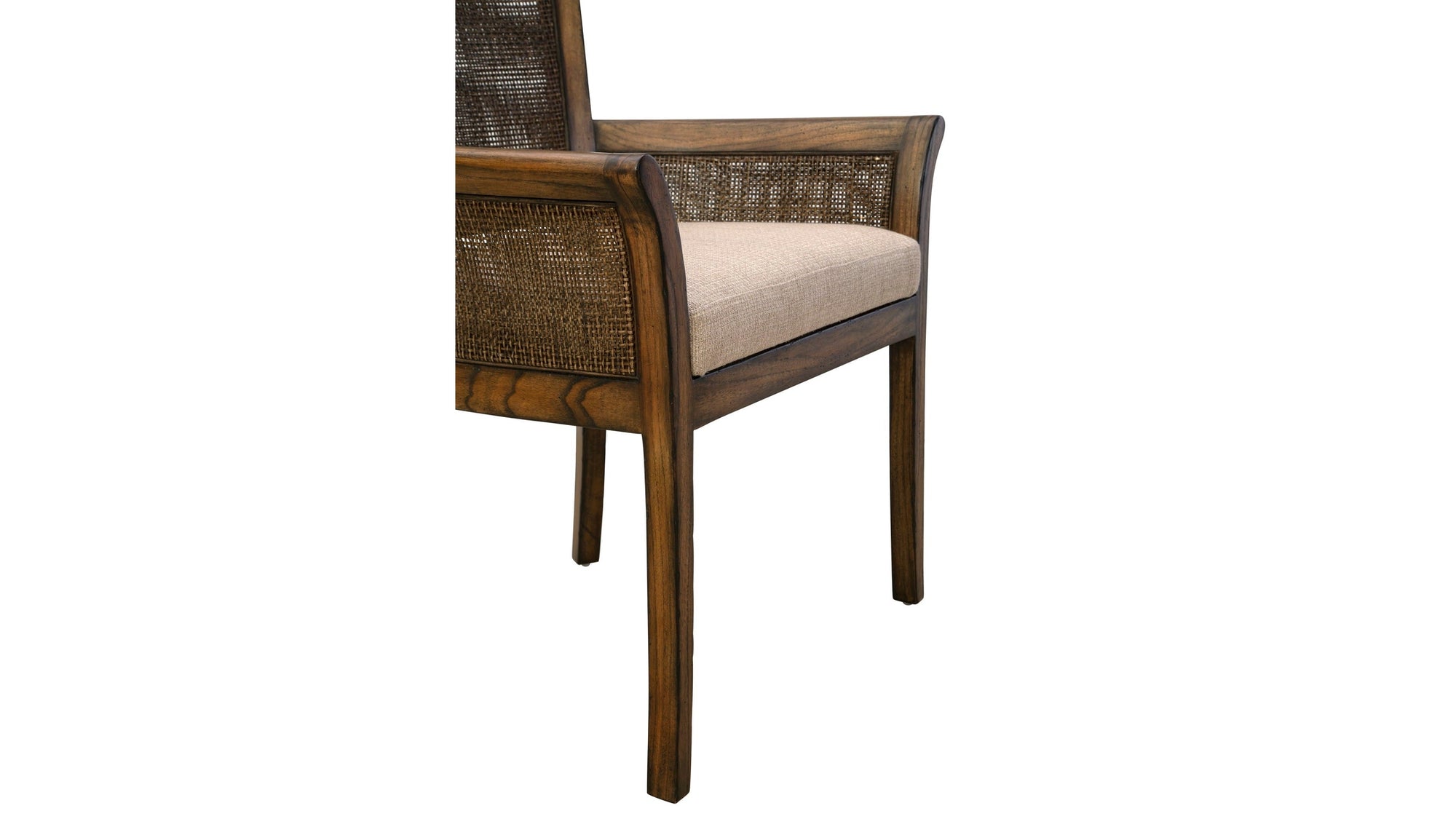 Langley - Arm Chair - Dark Brown