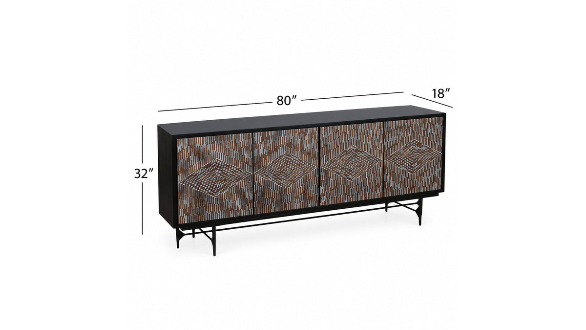 Andreas - Server - Dark Brown Mango