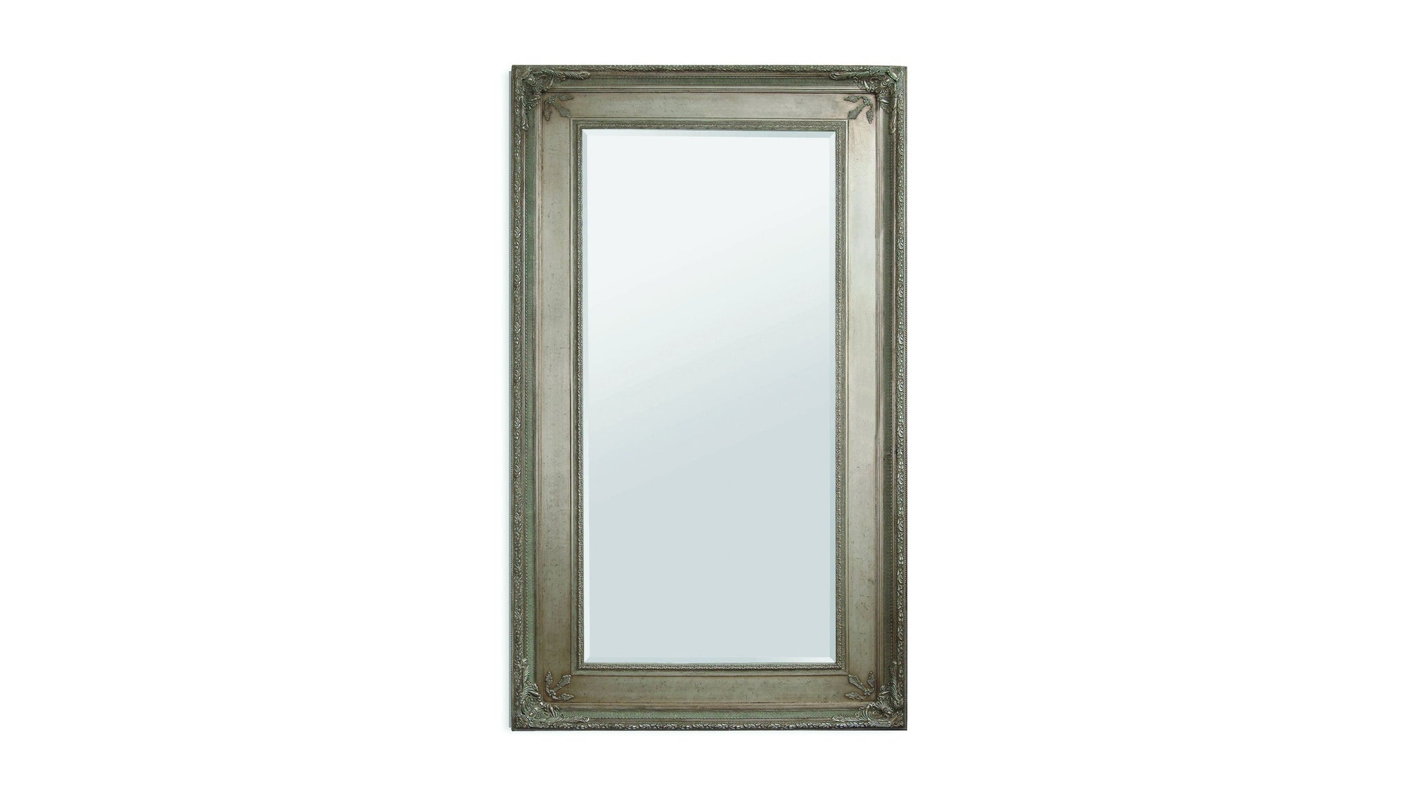 Prazzo - Floor Mirror - Silver