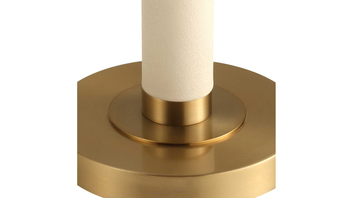 Wessex - Floor Lamp - Gold / White