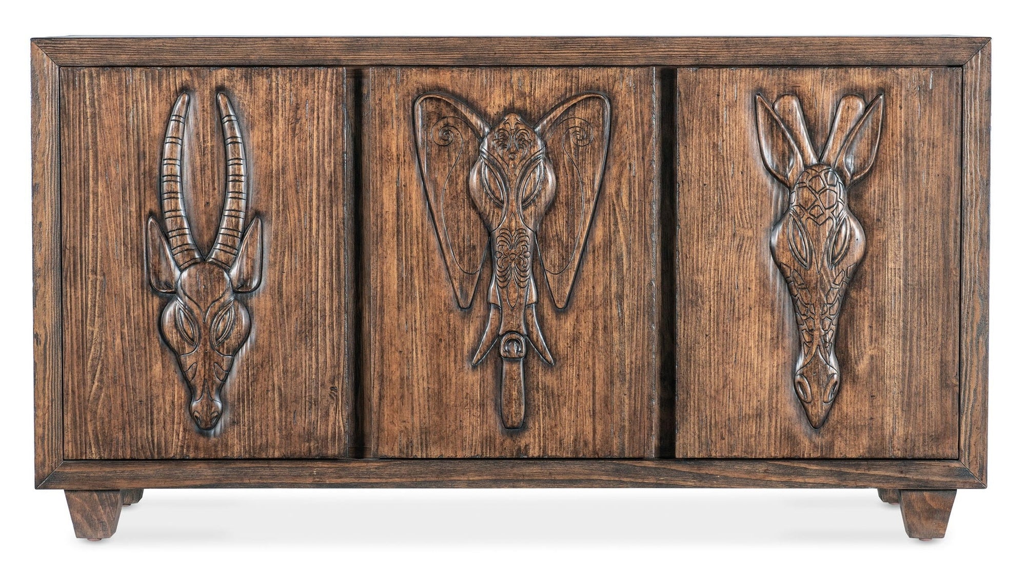 Commerce And Market - Safari Credenza - Dark Brown