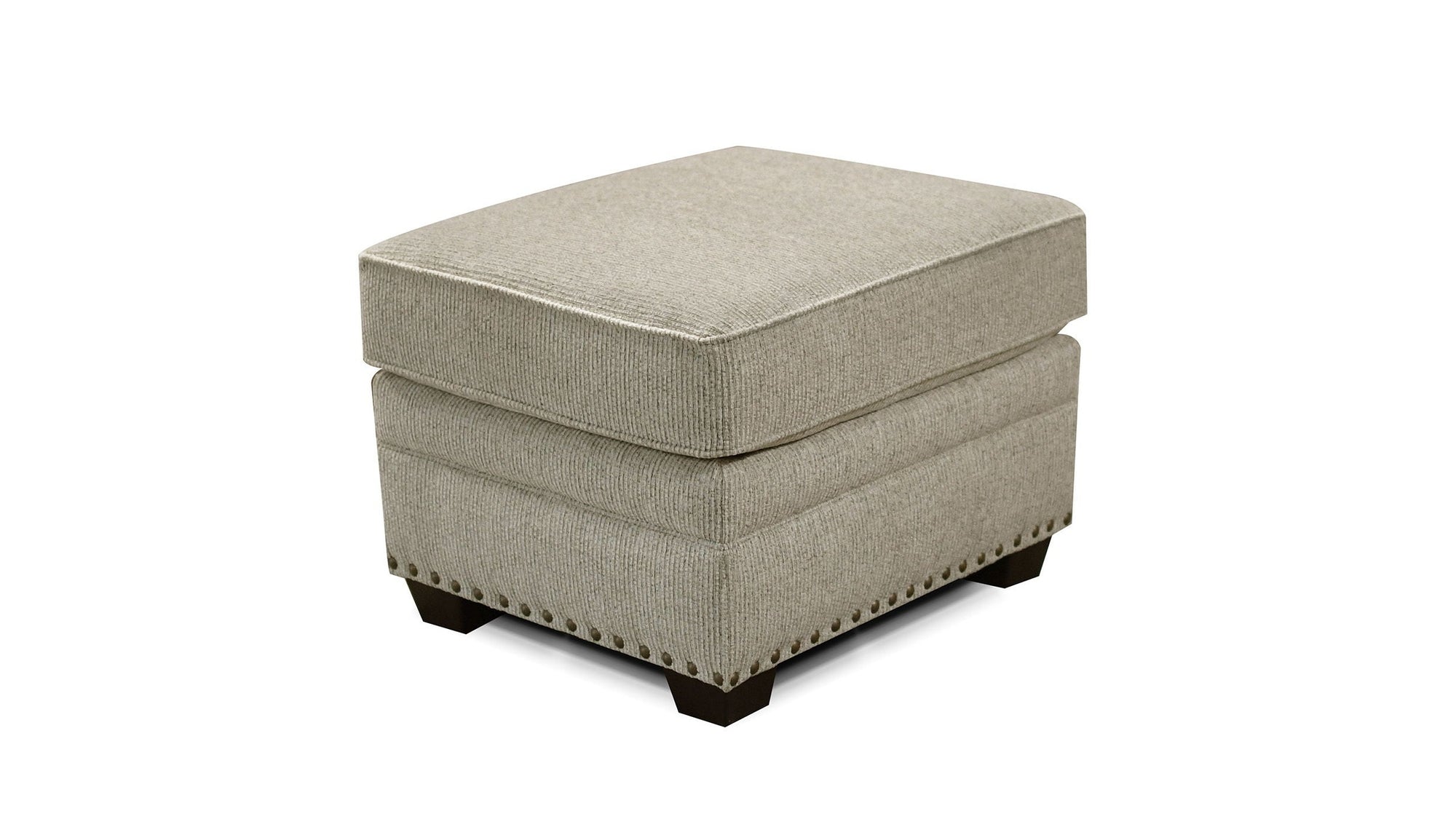 Brett - Ottoman With Nails