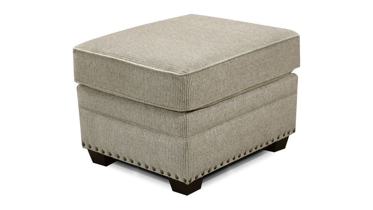 Brett - Ottoman With Nails