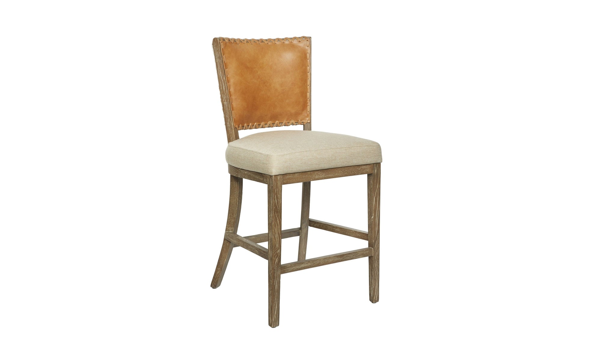 Lina - Counter Stool - Light Brown / Gray